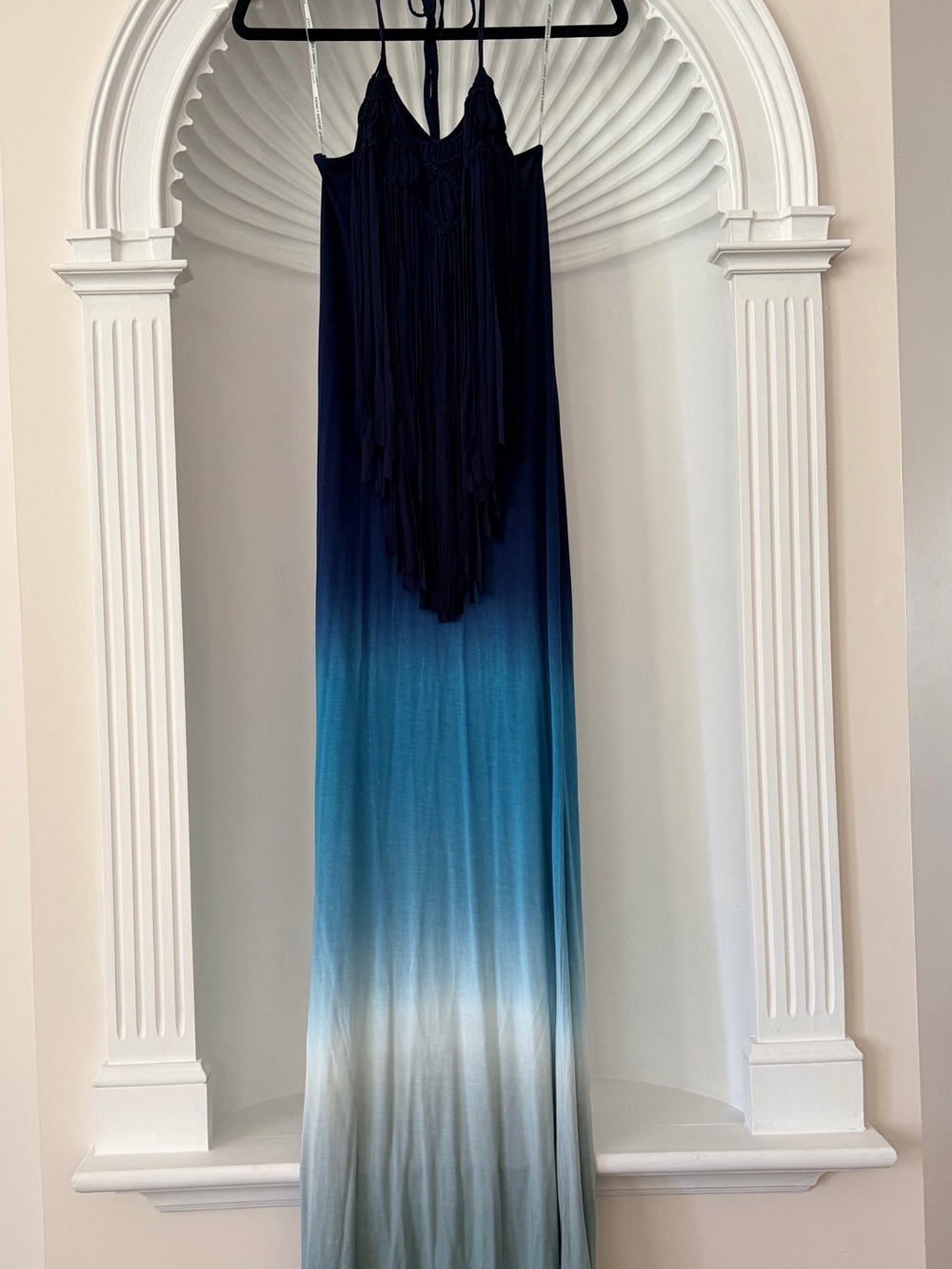 Young Fabulous & Broke Navy and Blue Maxi Dress